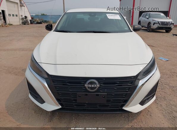 1N4BL4DV8SN376406 2025 NISSAN ALTIMA White Вид щитка приладів