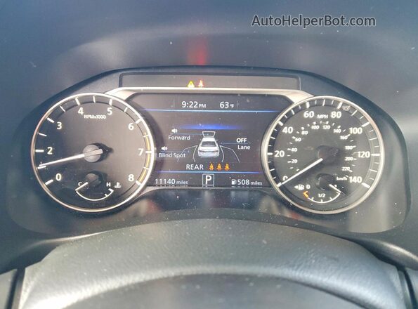 1N4BL4DV8SN432229 2025 NISSAN ALTIMA Black Սարքավորումների վահանակի տեսք