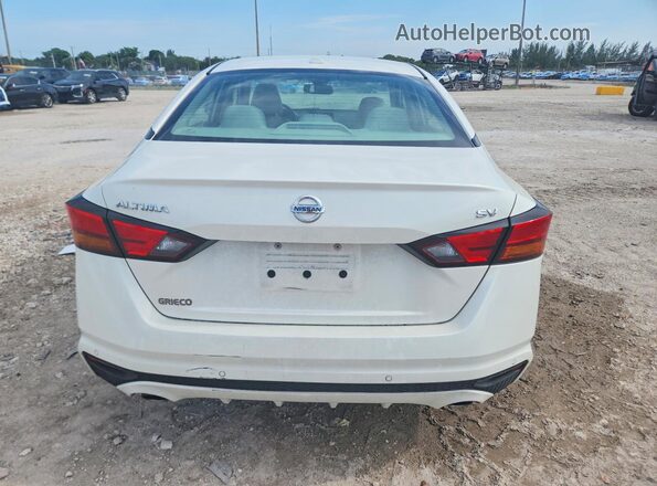 1N4BL4DV9KC135496 2019 NISSAN ALTIMA White უკანა ხედი