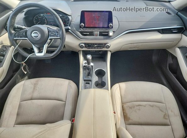1N4BL4DV9KC135496 2019 NISSAN ALTIMA White წინა პანელის ხედი