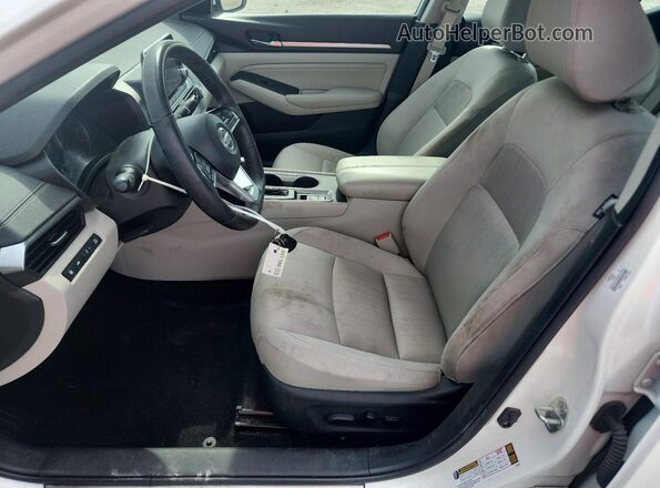 1N4BL4DV9KC135496 2019 NISSAN ALTIMA White წინა სალონის ხედი