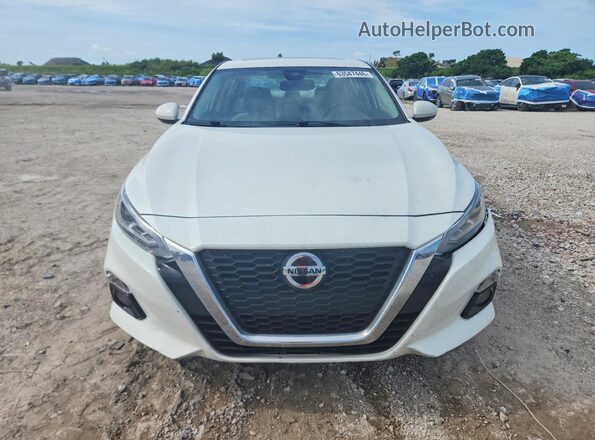 1N4BL4DV9KC135496 2019 NISSAN ALTIMA White წინა ხედი