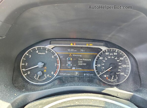 1N4BL4DV9MN363666 2021 NISSAN ALTIMA Silver Vista del cuadro de instrumentos