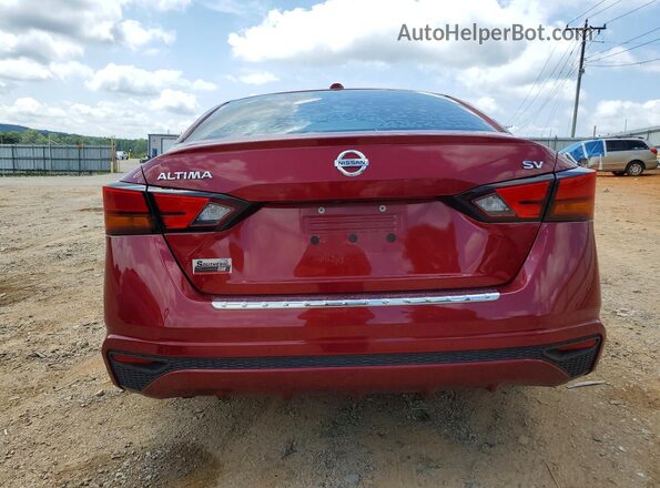 1N4BL4DV9NN320592 2022 NISSAN ALTIMA Red Vista trasera