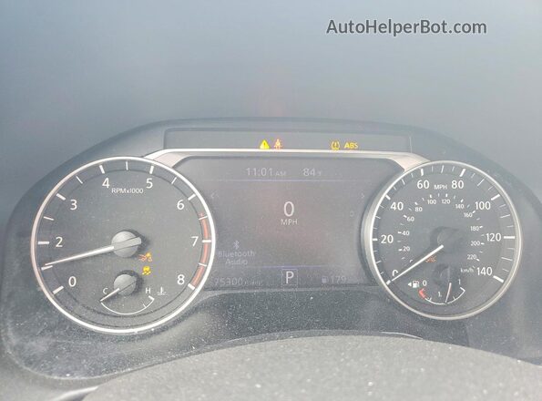 1N4BL4DV9NN403293 2022 NISSAN ALTIMA Silver Вид щитка приладів