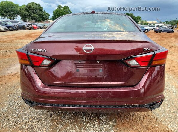 1N4BL4DV9PN351070 2023 NISSAN ALTIMA Burgundy Rear view