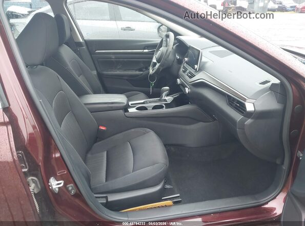 1N4BL4DV9PN374641 2023 NISSAN ALTIMA Maroon წინა სალონის ხედი