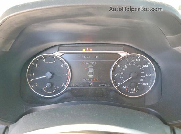1N4BL4DV9PN392346 2023 NISSAN ALTIMA Серебряный Вид щитка приборов