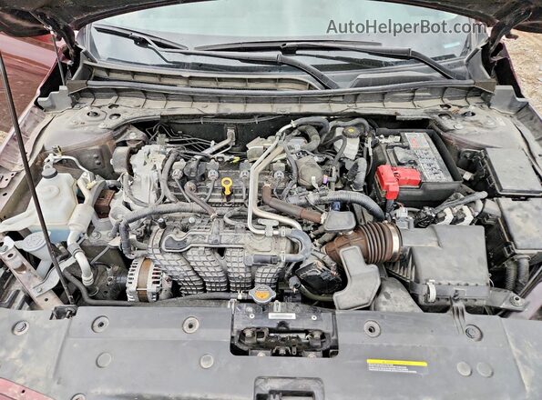 1N4BL4DV9RN418351 2024 NISSAN ALTIMA Бордовый Вид задней части салона