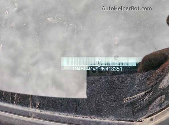 1N4BL4DV9RN418351 2024 NISSAN ALTIMA Бордовый Вид подкапотного пространства