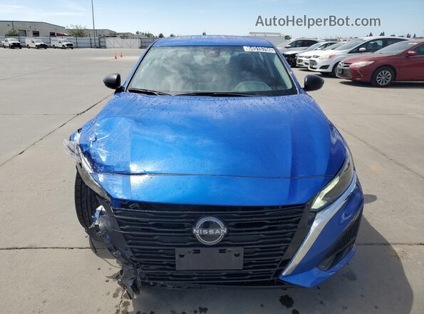1N4BL4DV9SN309958 2025 NISSAN ALTIMA Blue Vista de la etiqueta del VIN
