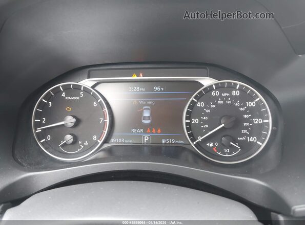 1N4BL4DV9SN355418 2025 NISSAN ALTIMA Белый Вид задних сидений