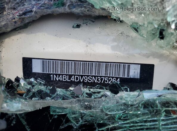 1N4BL4DV9SN375264 2025 NISSAN ALTIMA White Vista del compartimento del motor