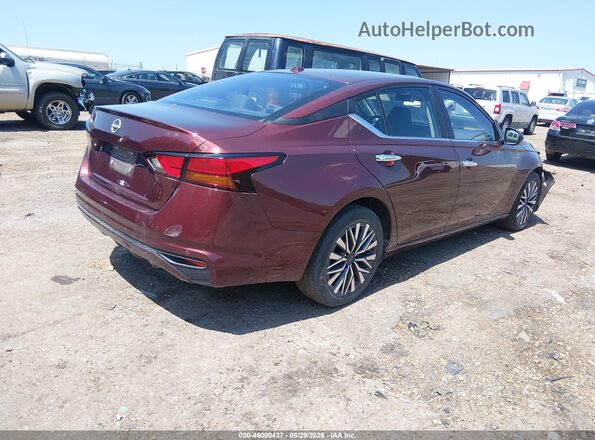 1N4BL4DV9SN403290 2025 NISSAN ALTIMA Maroon Trasero derecho