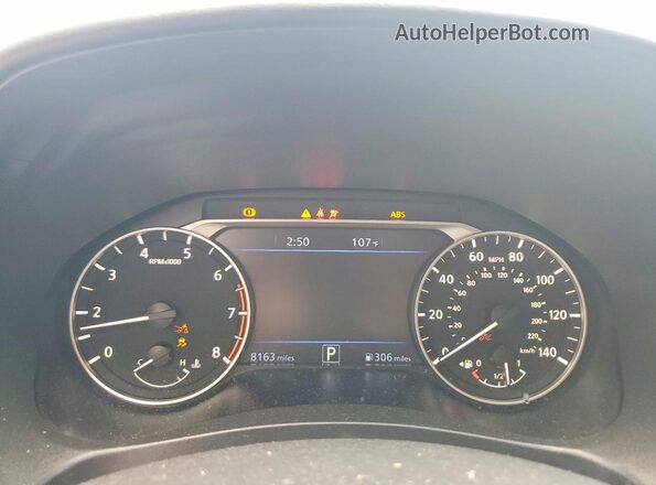 1N4BL4DV9SN416475 2025 NISSAN ALTIMA Black Սարքավորումների վահանակի տեսք