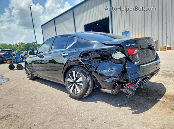 1N4BL4DVXMN352952 2021 NISSAN ALTIMA Black უკანა მარცხენა