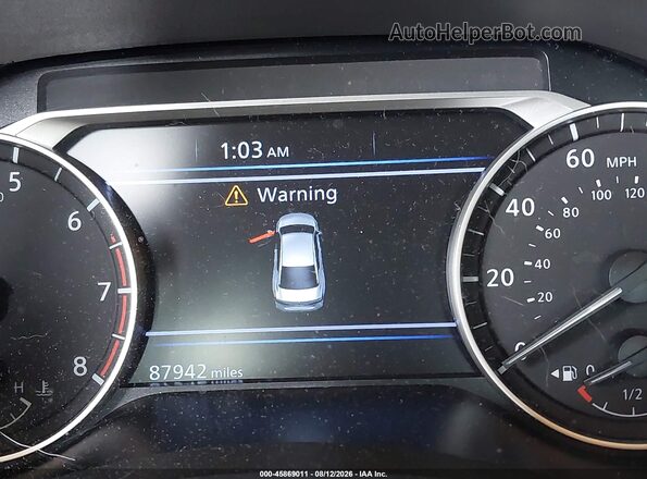 1N4BL4DVXMN408257 2021 NISSAN ALTIMA White Հետևի նստատեղերի տեսք