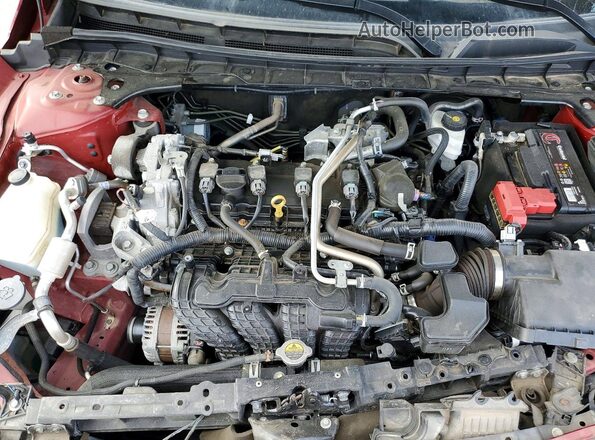 1N4BL4DVXNN317524 2022 NISSAN ALTIMA Red Սալոնի հետևի տեսք