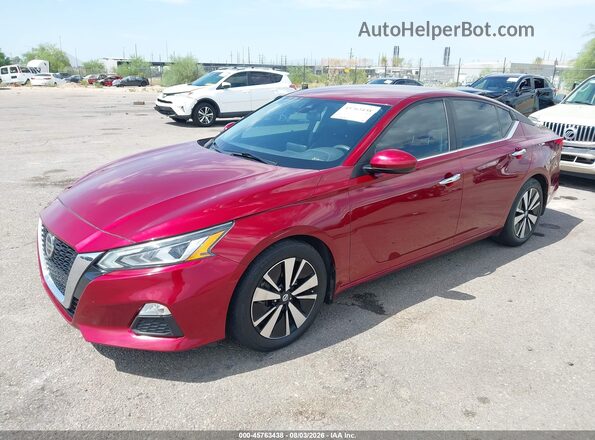 1N4BL4DVXNN346537 2022 NISSAN ALTIMA Красный Передняя левая четверть