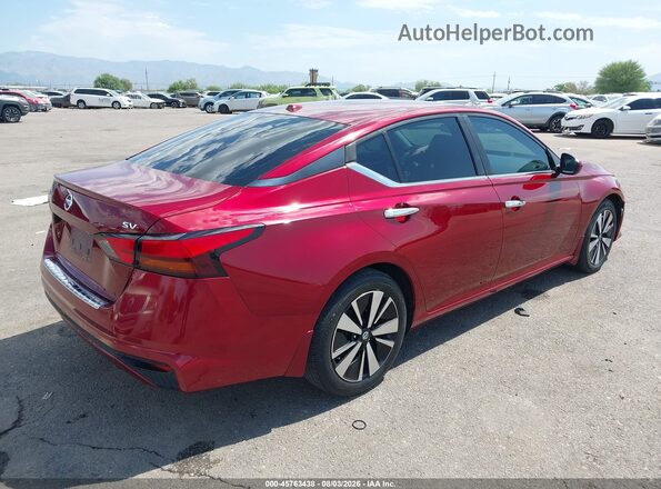 1N4BL4DVXNN346537 2022 NISSAN ALTIMA Красный Задняя правая четверть