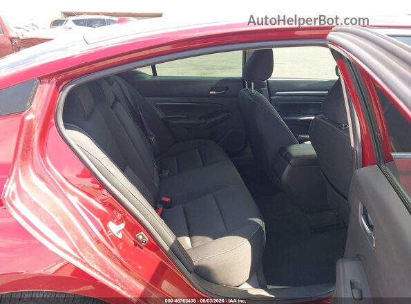 1N4BL4DVXNN346537 2022 NISSAN ALTIMA Красный Вид наклейки с VIN-кодом
