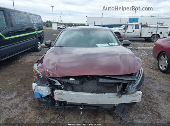 1N4BL4DVXRN336015 2024 NISSAN ALTIMA Темно-бордовый Вид щитка приборов