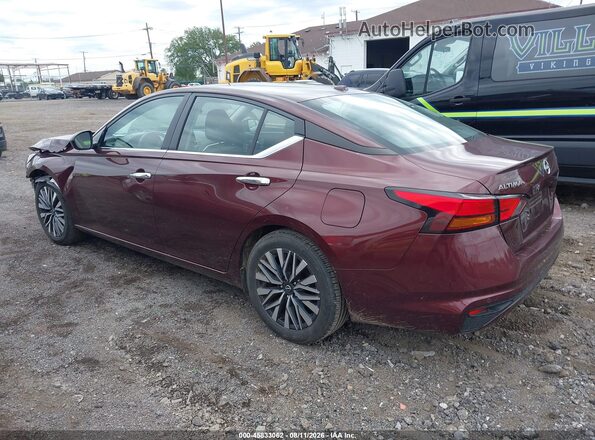 1N4BL4DVXRN336015 2024 NISSAN ALTIMA Темно-бордовый Задняя левая четверть