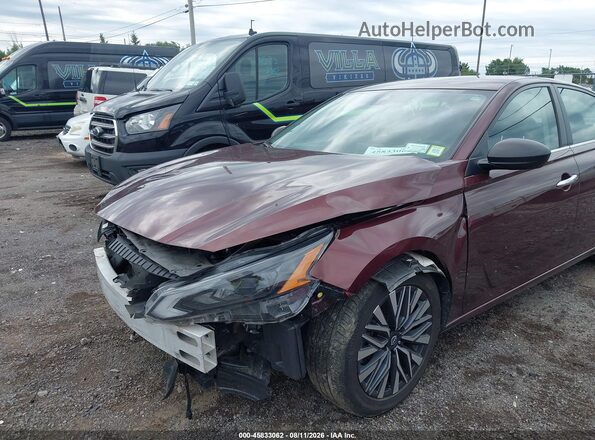 1N4BL4DVXRN336015 2024 NISSAN ALTIMA Темно-бордовый Вид спереди