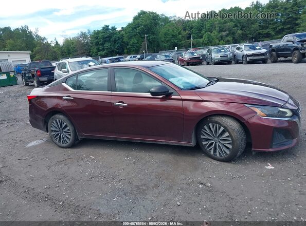 1N4BL4DVXRN419346 2024 NISSAN ALTIMA Purple Widok wnętrza z tyłu