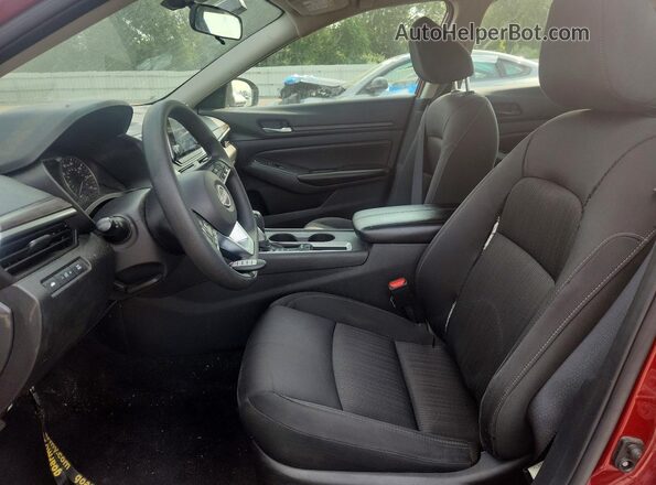 1N4BL4DVXSN300685 2025 NISSAN ALTIMA Burgundy Вид салону спереду
