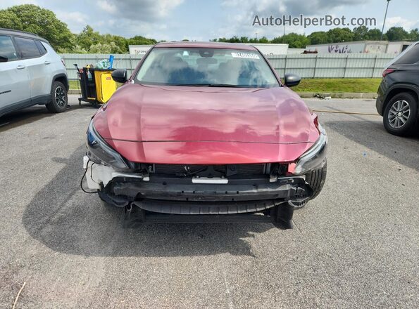 1N4BL4DVXSN300685 2025 NISSAN ALTIMA Burgundy Вид наклейки з VIN-кодом
