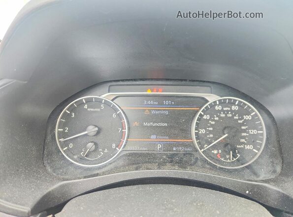 1N4BL4DVXSN300685 2025 NISSAN ALTIMA Burgundy Вид щитка приладів
