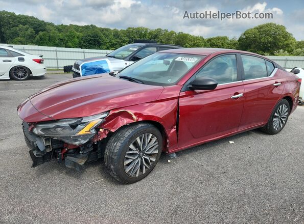 1N4BL4DVXSN300685 2025 NISSAN ALTIMA Burgundy Панорамний вид салону 360°