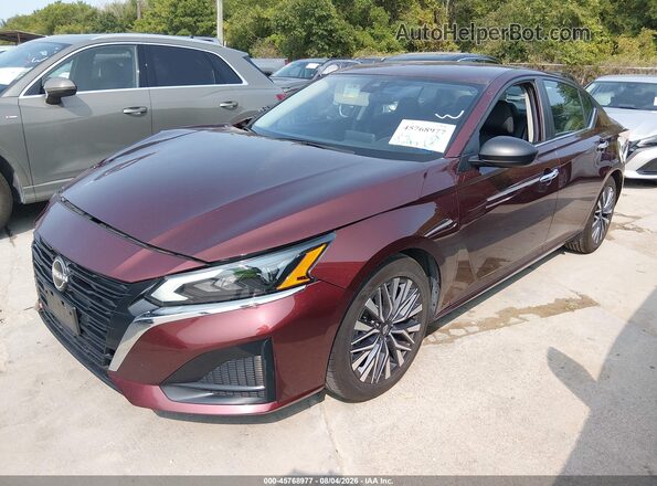 1N4BL4DVXSN324341 2025 NISSAN ALTIMA Burgundy Przód lewy