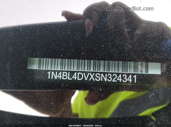 1N4BL4DVXSN324341 2025 NISSAN ALTIMA Burgundy Widok komory silnika