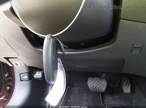 1N4BL4DVXSN324341 2025 NISSAN ALTIMA Burgundy Widok deski rozdzielczej