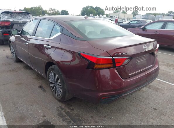 1N4BL4DVXSN325473 2025 NISSAN ALTIMA Бордовый Задняя левая четверть