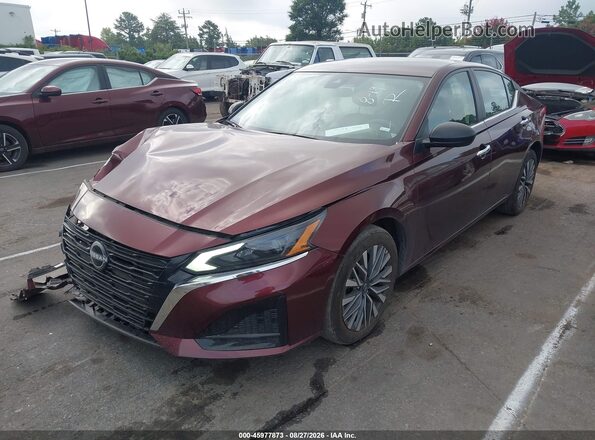 1N4BL4DVXSN325473 2025 NISSAN ALTIMA Бордовый Передняя левая четверть