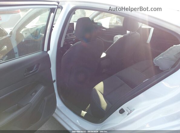 1N4BL4DVXSN363222 2025 NISSAN ALTIMA White Widok naklejki z numerem VIN