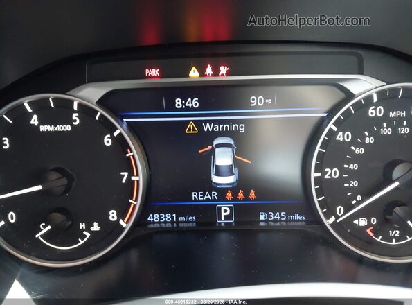 1N4BL4DVXSN363222 2025 NISSAN ALTIMA White Widok tylnych siedzeń