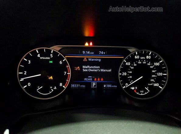 1N4BL4DVXSN364838 2025 NISSAN ALTIMA Gray Vista del cuadro de instrumentos