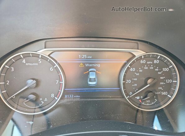 1N4BL4DVXTN313633 2026 NISSAN ALTIMA White Vista del cuadro de instrumentos