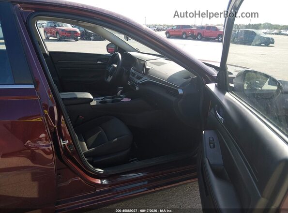 1N4BL4DW0SN316984 2025 NISSAN ALTIMA Бордовый Вид салона спереди