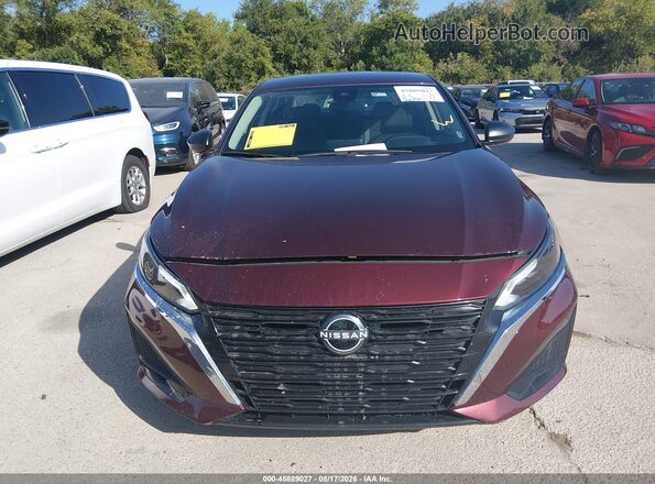 1N4BL4DW0SN316984 2025 NISSAN ALTIMA Бордовый Вид щитка приборов