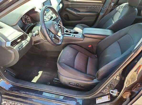 1N4BL4DW1KN304875 2019 NISSAN ALTIMA Black Вид салону спереду