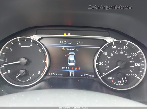 1N4BL4DW1TN316820 2026 NISSAN ALTIMA Black უკანა სავარძლების ხედი