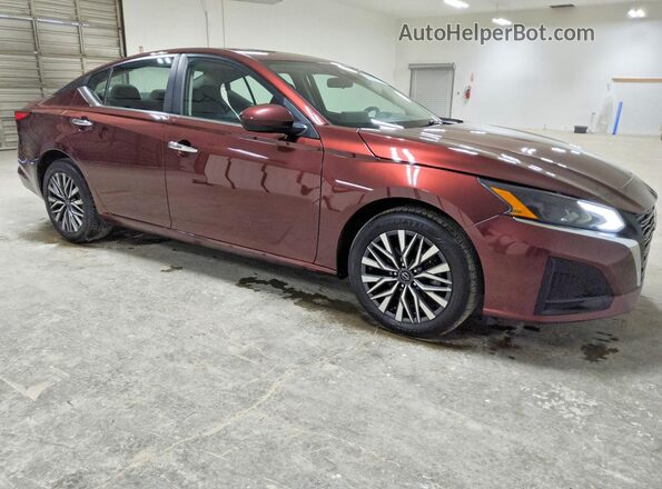 1N4BL4DW2PN357642 2023 NISSAN ALTIMA Темно-бордовый Передняя правая четверть