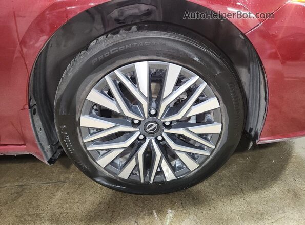 1N4BL4DW2RN362780 2024 NISSAN ALTIMA Красный Панорамный вид салона 360°