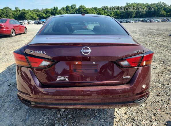 1N4BL4DW2RN366375 2024 NISSAN ALTIMA Burgundy Widok z tyłu