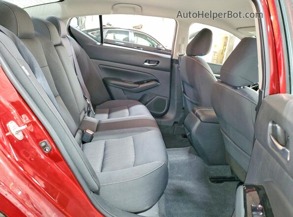 1N4BL4DW3MN365258 2021 NISSAN ALTIMA Burgundy უკანა სავარძლების ხედი
